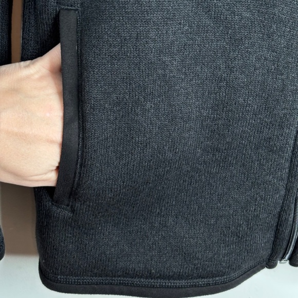 Patagonia Better Sweater Fleece Jacket Womens L Black Full Zip Embroidered Logo - Picture 5 of 11